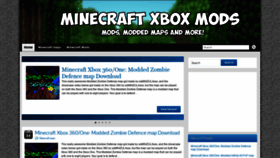 What Mcxboxmods.com website looked like in 2019 (4 years ago)