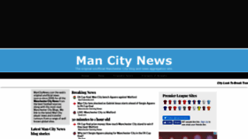 What Mancitynews.com website looked like in 2019 (4 years ago)
