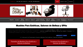 What Mueblesparaesteticas.com.mx website looked like in 2019 (4 years ago)