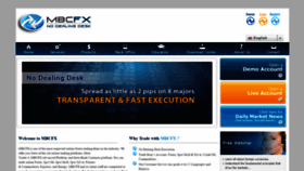 What Mbcfx.com website looked like in 2019 (4 years ago)