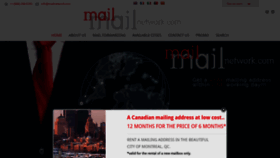 What Mailnetwork.com website looked like in 2019 (4 years ago)