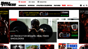 What Muscle-fitness.fr website looked like in 2019 (4 years ago)