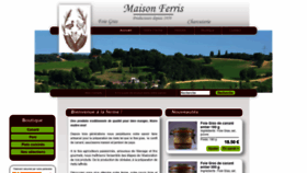 What Maison-ferris.com website looked like in 2019 (4 years ago)