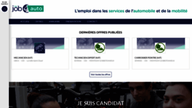 What Monjobauto.fr website looked like in 2019 (4 years ago)