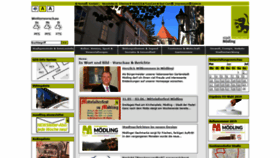 What Moedling.at website looked like in 2019 (4 years ago)