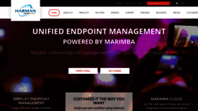 What Marimba.com website looked like in 2019 (4 years ago)