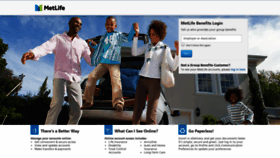 What Mybenefits.metlife.com website looked like in 2019 (4 years ago)