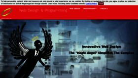 What Magicangel.net website looked like in 2019 (4 years ago)