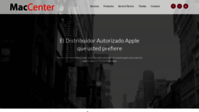 What Maccenter.com.ec website looked like in 2019 (4 years ago)