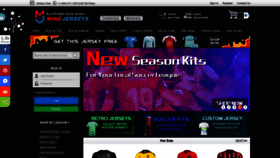 What Minejerseys.cn website looked like in 2019 (4 years ago)