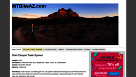 What Mtbikeaz.com website looked like in 2019 (4 years ago)