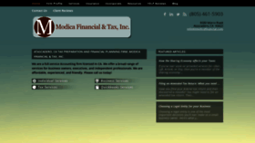 What Modicafinancial.com website looked like in 2019 (4 years ago)