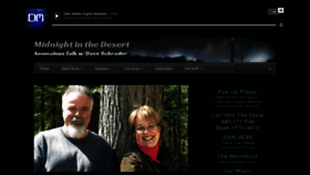 What Midnightinthedesert.com website looked like in 2019 (4 years ago)