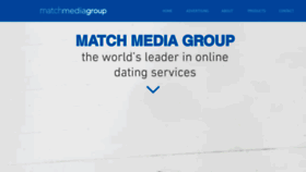 What Matchmediagroup.com website looked like in 2019 (4 years ago)
