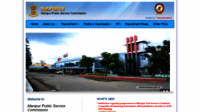 What Mpscmanipur.gov.in website looked like in 2019 (4 years ago)
