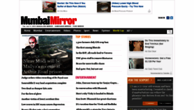 What Mumbaimirror.com website looked like in 2019 (4 years ago)