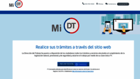 What Midt.dirtrab.cl website looked like in 2019 (6 years ago)