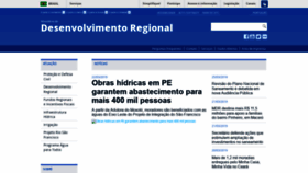 What Mi.gov.br website looked like in 2019 (4 years ago)