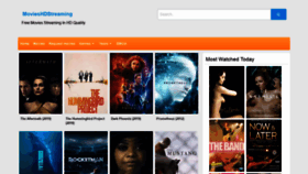 What Movieshdstreaming.com website looked like in 2019 (4 years ago)