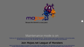 What Mojoe.net website looked like in 2019 (4 years ago)