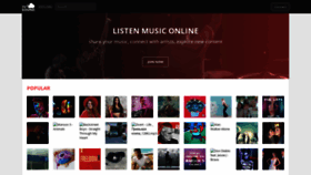 What Mysound.ge website looked like in 2019 (4 years ago)