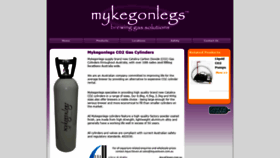 What Mykegonlegs.com.au website looked like in 2019 (4 years ago)