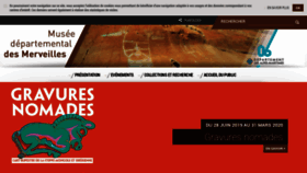 What Museedesmerveilles.departement06.fr website looked like in 2019 (4 years ago)