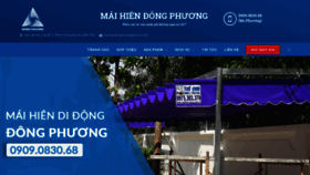 What Maihiendongphuong.com website looked like in 2019 (4 years ago)
