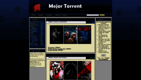What Mejortorrent.org website looked like in 2019 (4 years ago)