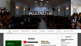 What Maranatha-kapfenberg.at website looked like in 2019 (4 years ago)