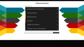 What Mkvcinemas.info website looked like in 2019 (4 years ago)