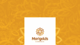 What Marigoldscannabis.com website looked like in 2019 (4 years ago)