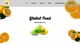 What Miefoods.com website looked like in 2019 (4 years ago)