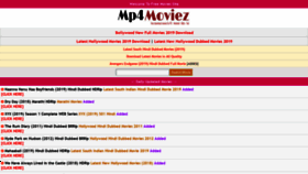 What Mp4moviez.lol website looked like in 2019 (4 years ago)