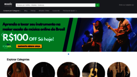 What Musicjungle.com.br website looked like in 2019 (4 years ago)