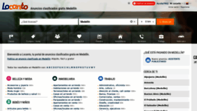 What Medellin.locanto.com.co website looked like in 2019 (4 years ago)