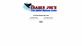 What Mytraderjoes.com website looked like in 2019 (4 years ago)