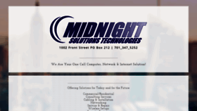 What Mid-nightsolutions.com website looked like in 2019 (4 years ago)