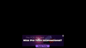 What Misspreteeninternational.com website looked like in 2019 (5 years ago)