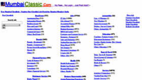 What Mumbaiclassic.com website looked like in 2019 (4 years ago)