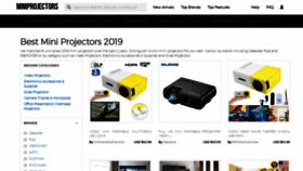 What Miniprojectors.biz website looked like in 2019 (4 years ago)