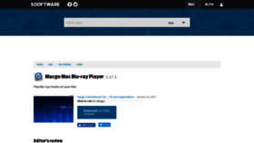 What Macgo-mac-blu-ray-player.sooftware.com website looked like in 2019 (4 years ago)