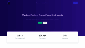 What Medanpedia.co.id website looked like in 2019 (4 years ago)