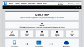 What Multiup.eu website looked like in 2019 (4 years ago)