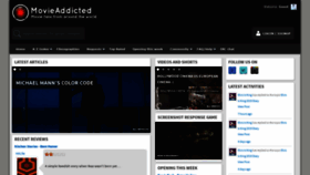 What Movieaddicted.net website looked like in 2019 (4 years ago)