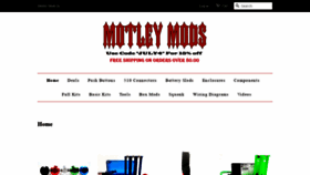 What Motleymods.com website looked like in 2019 (4 years ago)