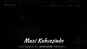 What Mazikahvesi.com website looked like in 2019 (4 years ago)