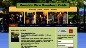 What Mountainviewdowntown.com website looked like in 2019 (4 years ago)