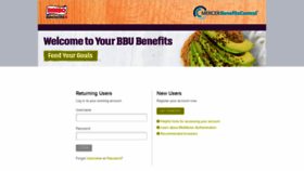 What Mybbubenefits.com website looked like in 2019 (4 years ago)