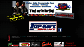 What Mondial-karting.com website looked like in 2019 (4 years ago)